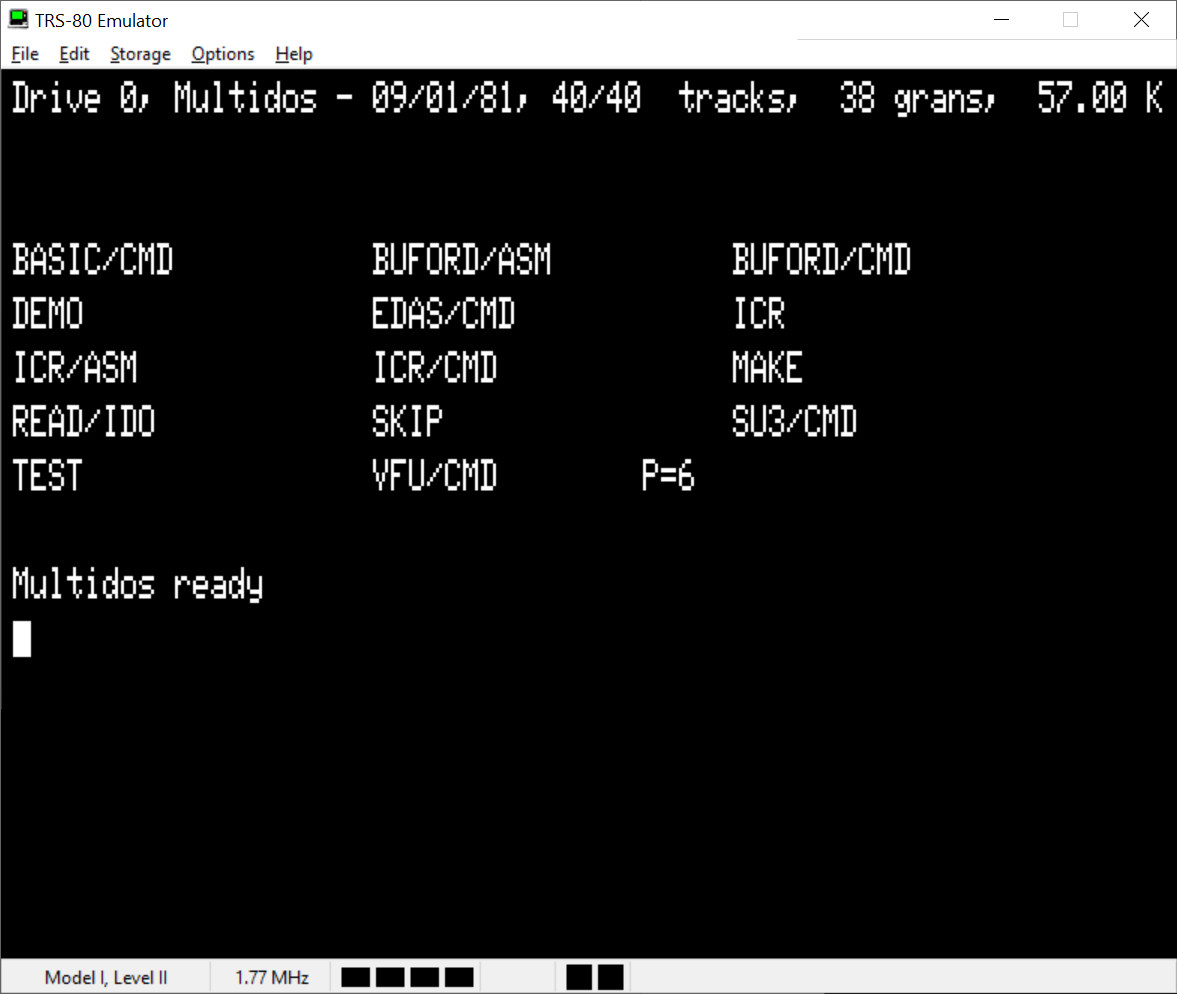 MultiDos V10 dir