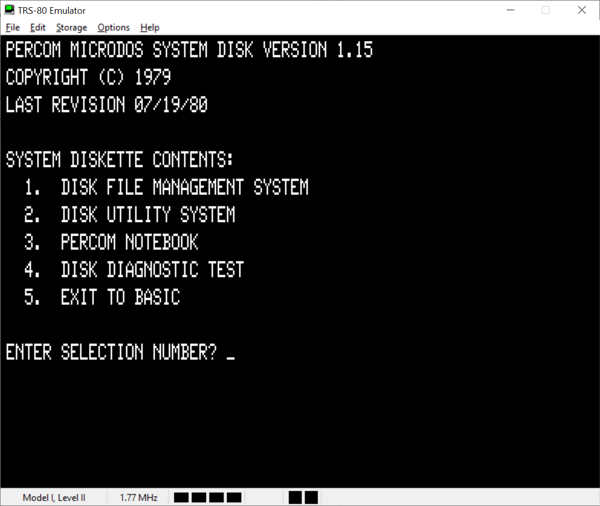 PERCOM MICRODOS V115