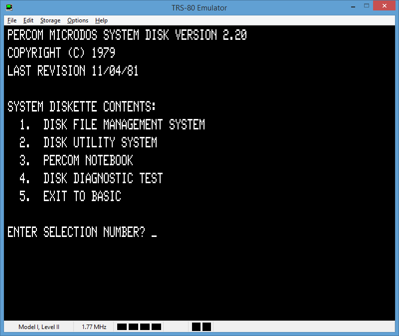 PERCOM MICRODOS V220