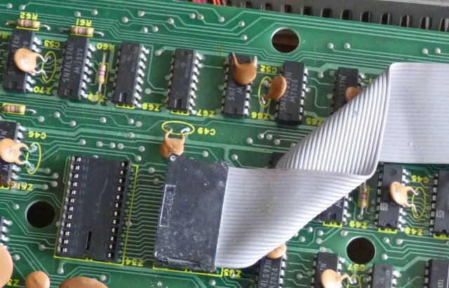 Cblage sur dessus PCB