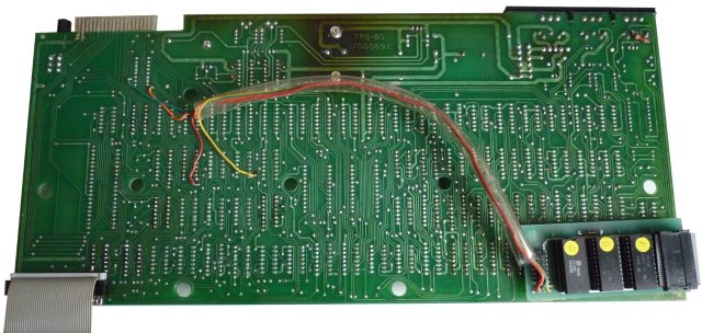 Dessous PCB