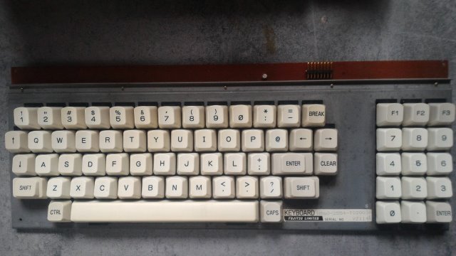 dessus PCB qwerty